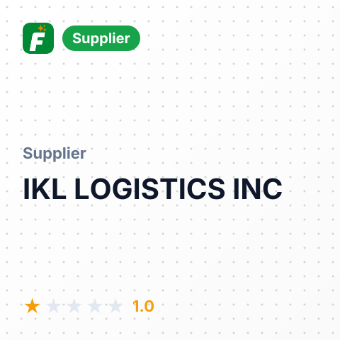 IKL LOGISTICS INC – summary card, no photo uploaded yet