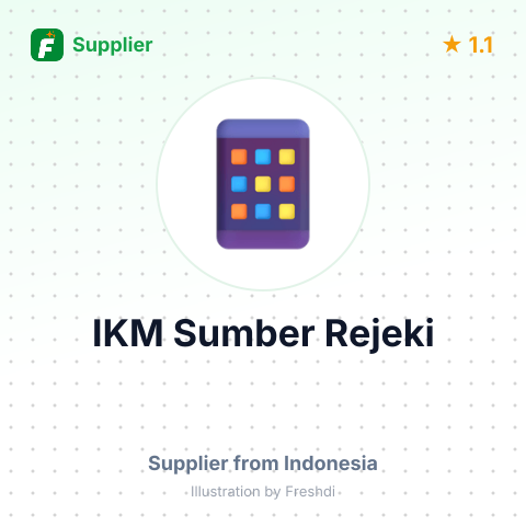 IKM Sumber Rejeki  – summary card, no photo uploaded yet