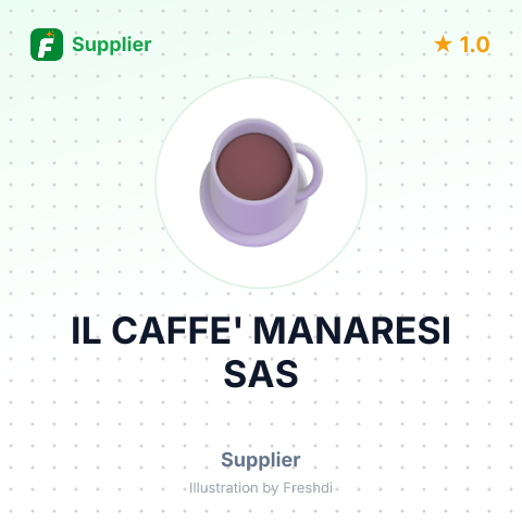 IL CAFFE' MANARESI SAS – summary card, no photo uploaded yet