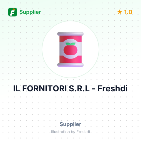 IL FORNITORI S.R.L – summary card, no photo uploaded yet