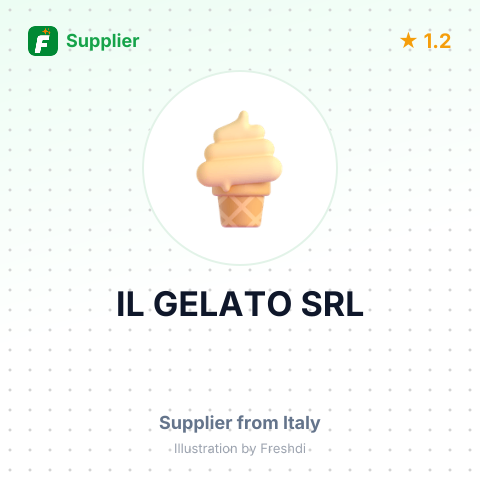 IL GELATO SRL – summary card, no photo uploaded yet