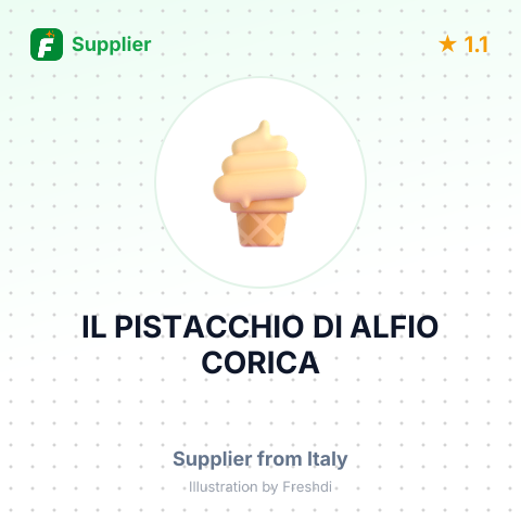 IL PISTACCHIO DI ALFIO CORICA – summary card, no photo uploaded yet