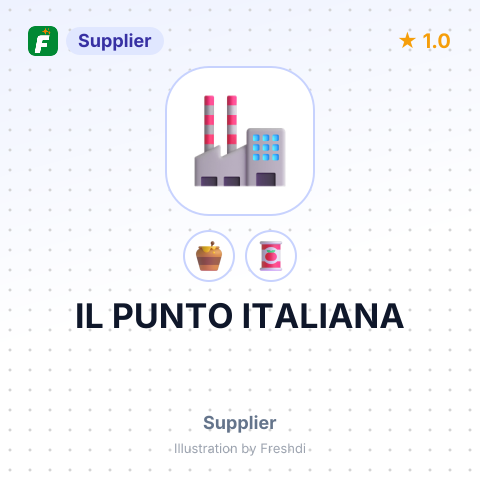 IL PUNTO ITALIANA – summary card, no photo uploaded yet