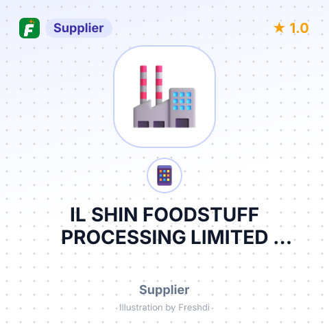 IL SHIN FOODSTUFF PROCESSING LIMITED COMPANY – summary card, no photo uploaded yet