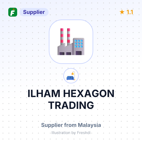 ILHAM HEXAGON TRADING – summary card, no photo uploaded yet
