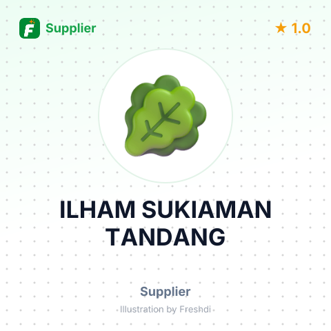 ILHAM SUKIAMAN TANDANG – summary card, no photo uploaded yet