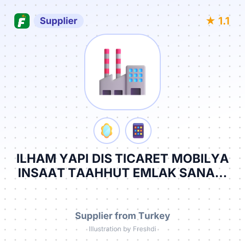 ILHAM YAPI DIS TICARET MOBILYA INSAAT TAAHHUT EMLAK SANAYI VE TICARET LIMITED SIRKETI – summary card, no photo uploaded yet