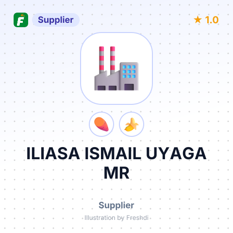 ILIASA ISMAIL UYAGA MR – summary card, no photo uploaded yet