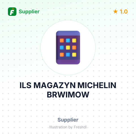 ILS MAGAZYN MICHELIN BRWIMOW – summary card, no photo uploaded yet