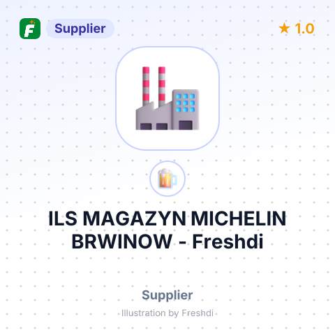 ILS MAGAZYN MICHELIN BRWINOW – summary card, no photo uploaded yet