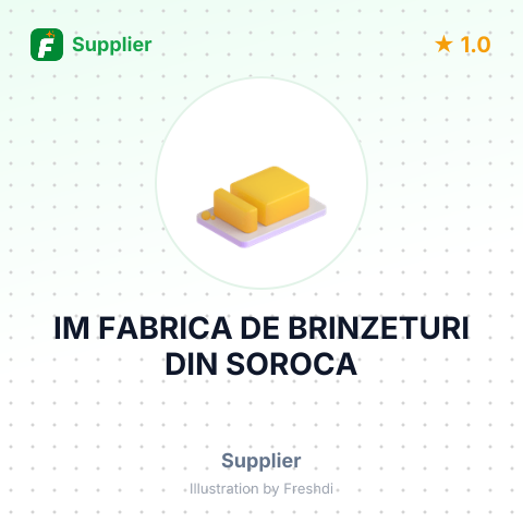 IM FABRICA DE BRINZETURI DIN SOROCA – summary card, no photo uploaded yet