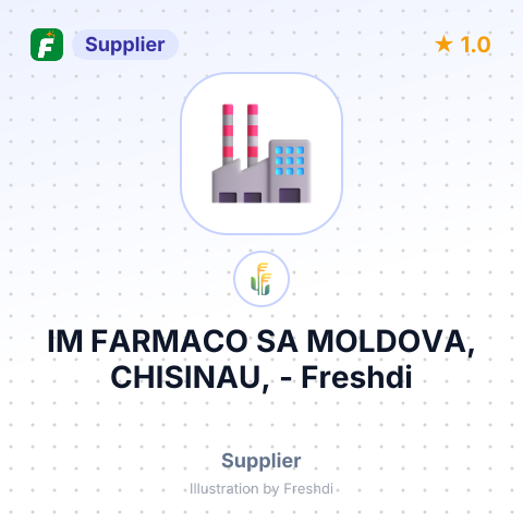 IM FARMACO SA MOLDOVA, CHISINAU, – summary card, no photo uploaded yet