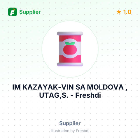 IM KAZAYAK-VIN SA MOLDOVA , UTAG,S. – summary card, no photo uploaded yet
