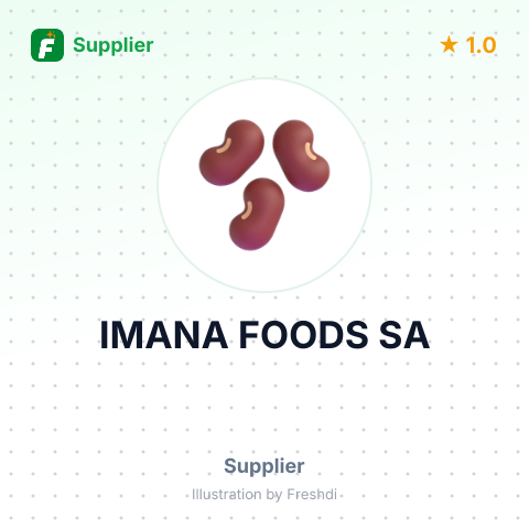 IMANA FOODS SA – summary card, no photo uploaded yet