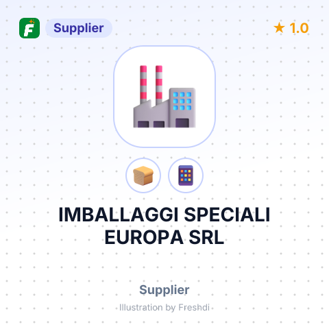IMBALLAGGI SPECIALI EUROPA SRL – summary card, no photo uploaded yet