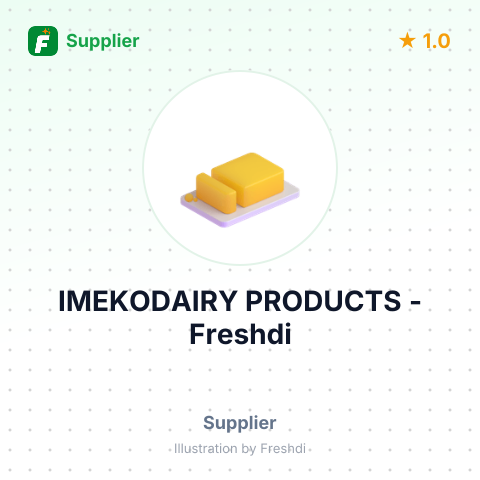 IMEKODAIRY PRODUCTS – summary card, no photo uploaded yet