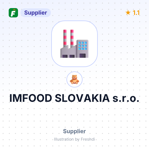 IMFOOD SLOVAKIA s.r.o. – summary card, no photo uploaded yet
