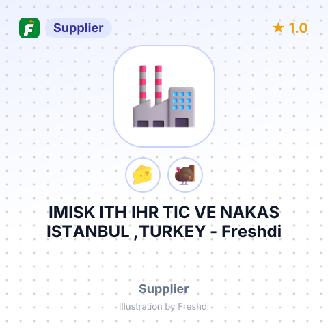 IMISK ITH IHR TIC VE NAKAS ISTANBUL ,TURKEY – summary card, no photo uploaded yet