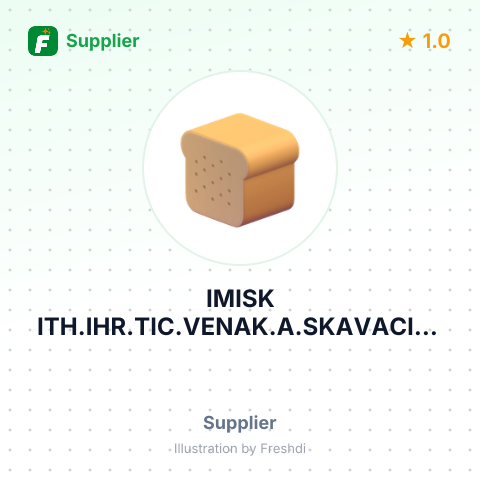 IMISK ITH.IHR.TIC.VENAK.A.SKAVACIK-BEYKOZ/ISTANBUL – summary card, no photo uploaded yet