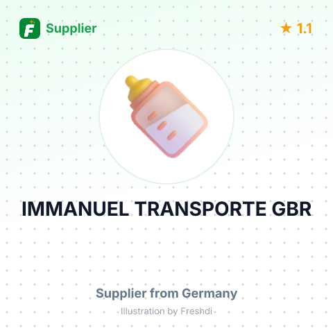 IMMANUEL TRANSPORTE GBR – summary card, no photo uploaded yet
