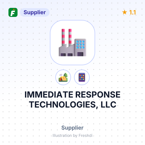 IMMEDIATE RESPONSE TECHNOLOGIES, LLC – summary card, no photo uploaded yet
