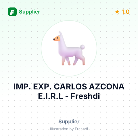 IMP. EXP. CARLOS AZCONA E.I.R.L – summary card, no photo uploaded yet