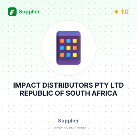IMPACT DISTRIBUTORS PTY LTD REPUBLIC OF SOUTH AFRICA – summary card, no photo uploaded yet