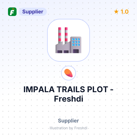 IMPALA TRAILS PLOT – summary card, no photo uploaded yet