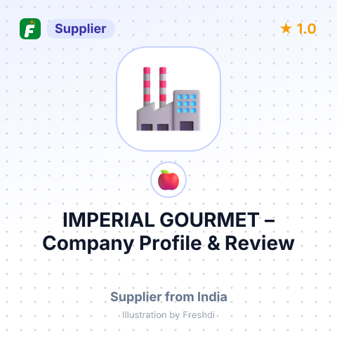 IMPERIAL GOURMET – summary card, no photo uploaded yet