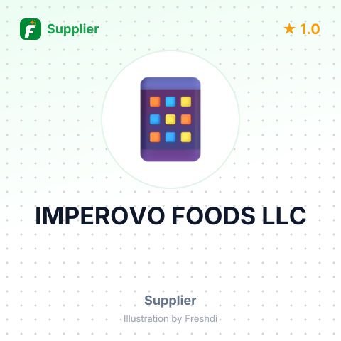 IMPEROVO FOODS LLC – summary card, no photo uploaded yet