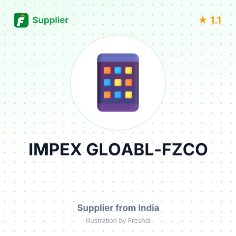 IMPEX GLOABL-FZCO – summary card, no photo uploaded yet