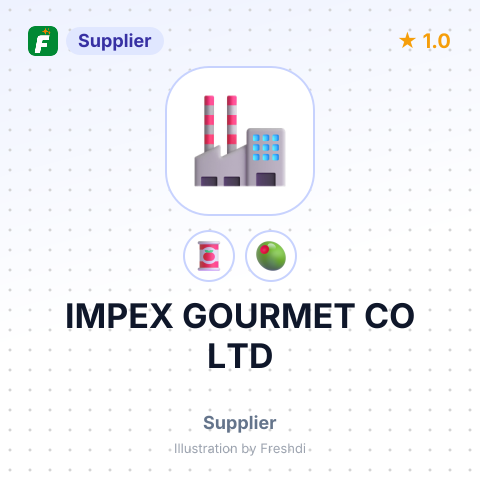 IMPEX GOURMET CO LTD – summary card, no photo uploaded yet