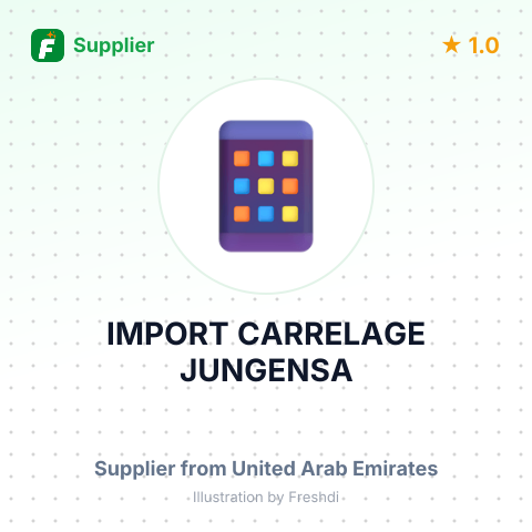 IMPORT CARRELAGE JUNGENSA – summary card, no photo uploaded yet