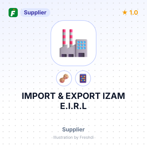 IMPORT & EXPORT IZAM E.I.R.L – summary card, no photo uploaded yet