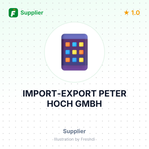 IMPORT-EXPORT PETER HOCH GMBH – summary card, no photo uploaded yet