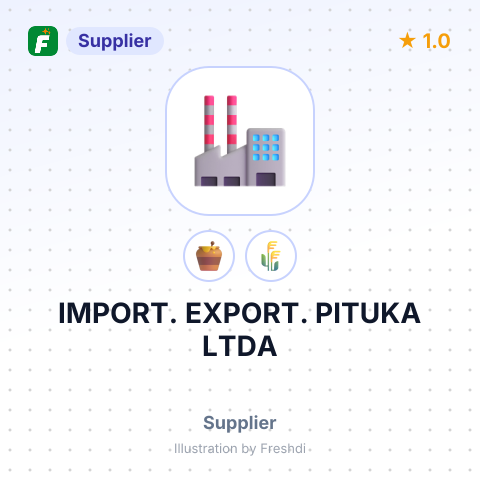 IMPORT. EXPORT. PITUKA LTDA – summary card, no photo uploaded yet