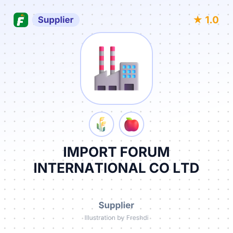 IMPORT FORUM INTERNATIONAL CO LTD – summary card, no photo uploaded yet