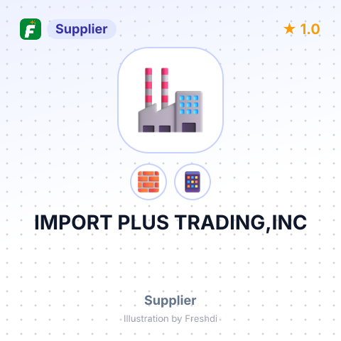 IMPORT PLUS TRADING,INC – summary card, no photo uploaded yet