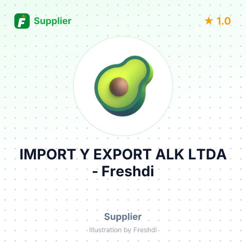 IMPORT Y EXPORT ALK LTDA – summary card, no photo uploaded yet