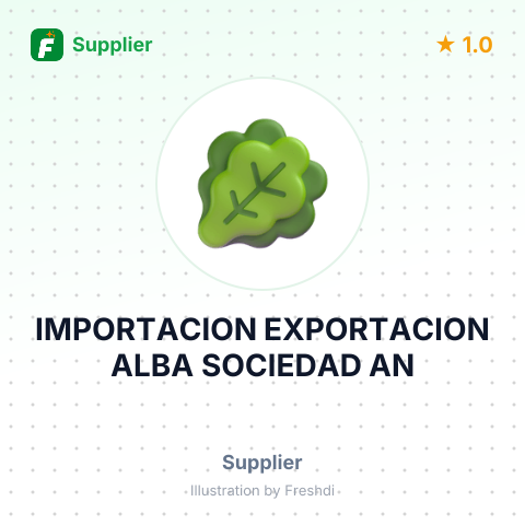 IMPORTACION EXPORTACION ALBA SOCIEDAD AN – summary card, no photo uploaded yet