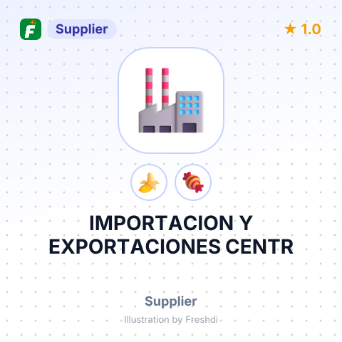 IMPORTACION Y EXPORTACIONES CENTR – summary card, no photo uploaded yet