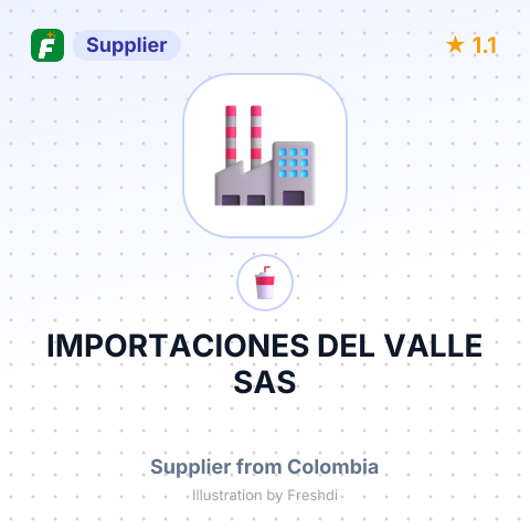 IMPORTACIONES DEL VALLE SAS – summary card, no photo uploaded yet