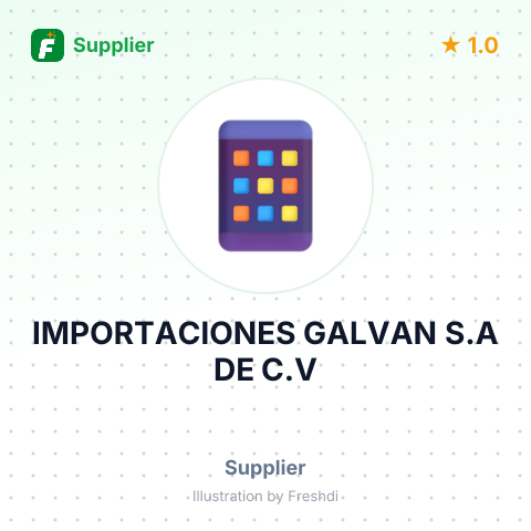 IMPORTACIONES GALVAN S.A DE C.V – summary card, no photo uploaded yet