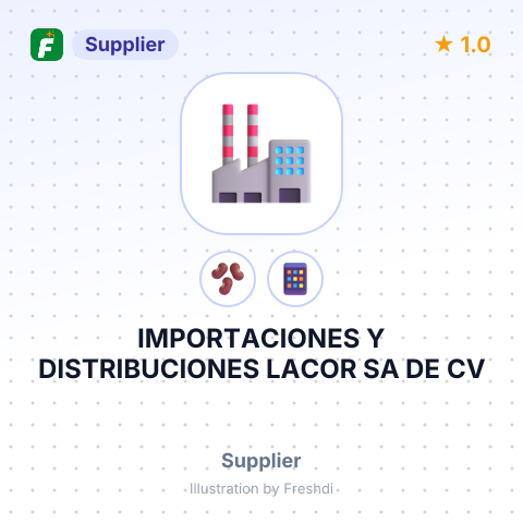 IMPORTACIONES Y DISTRIBUCIONES LACOR SA DE CV – summary card, no photo uploaded yet
