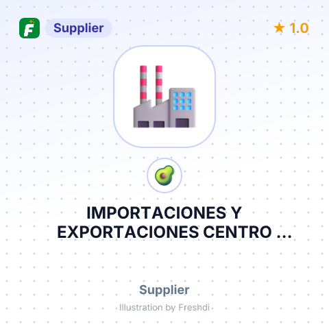 IMPORTACIONES Y EXPORTACIONES CENTRO AMERICANAS S.A – summary card, no photo uploaded yet