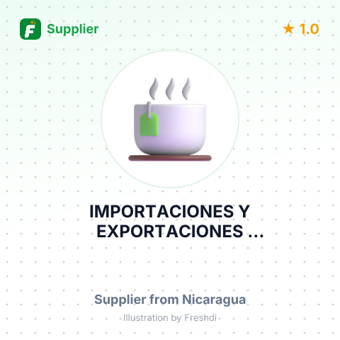 IMPORTACIONES Y EXPORTACIONES CENTROAMERICANAS – summary card, no photo uploaded yet