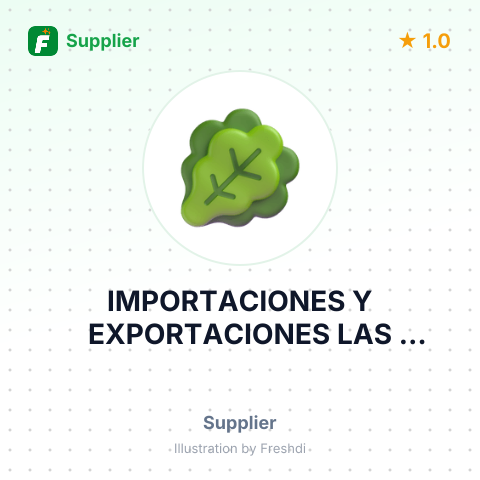 IMPORTACIONES Y EXPORTACIONES LAS PALMER – summary card, no photo uploaded yet