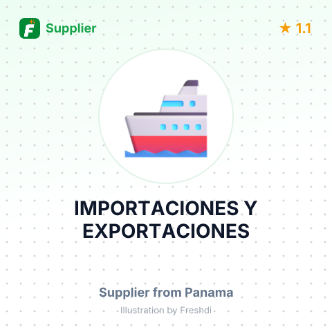IMPORTACIONES Y EXPORTACIONES – summary card, no photo uploaded yet