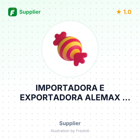 IMPORTADORA E EXPORTADORA ALEMAX LTDA – summary card, no photo uploaded yet
