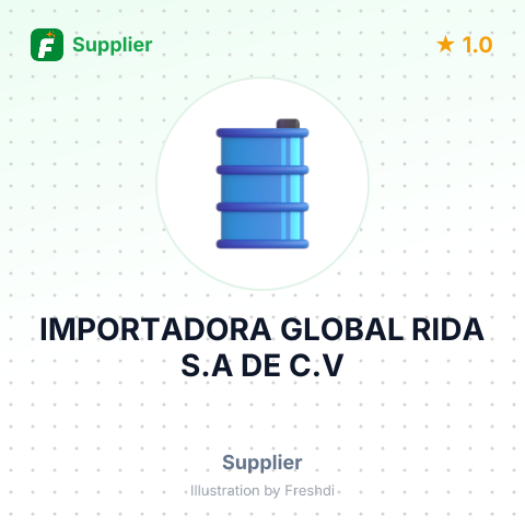 IMPORTADORA GLOBAL RIDA S.A DE C.V – summary card, no photo uploaded yet